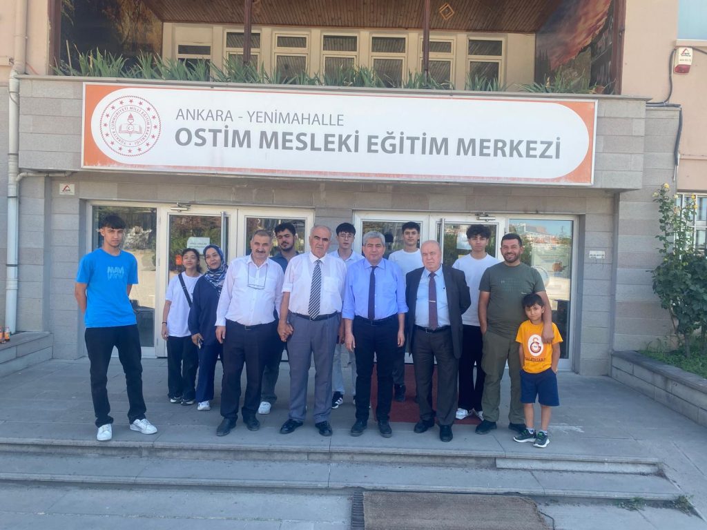 MESTEKDER’den OSTİM Mesleki Eğitim Merkezi Müdürü Arif Şener’e Ziyaret